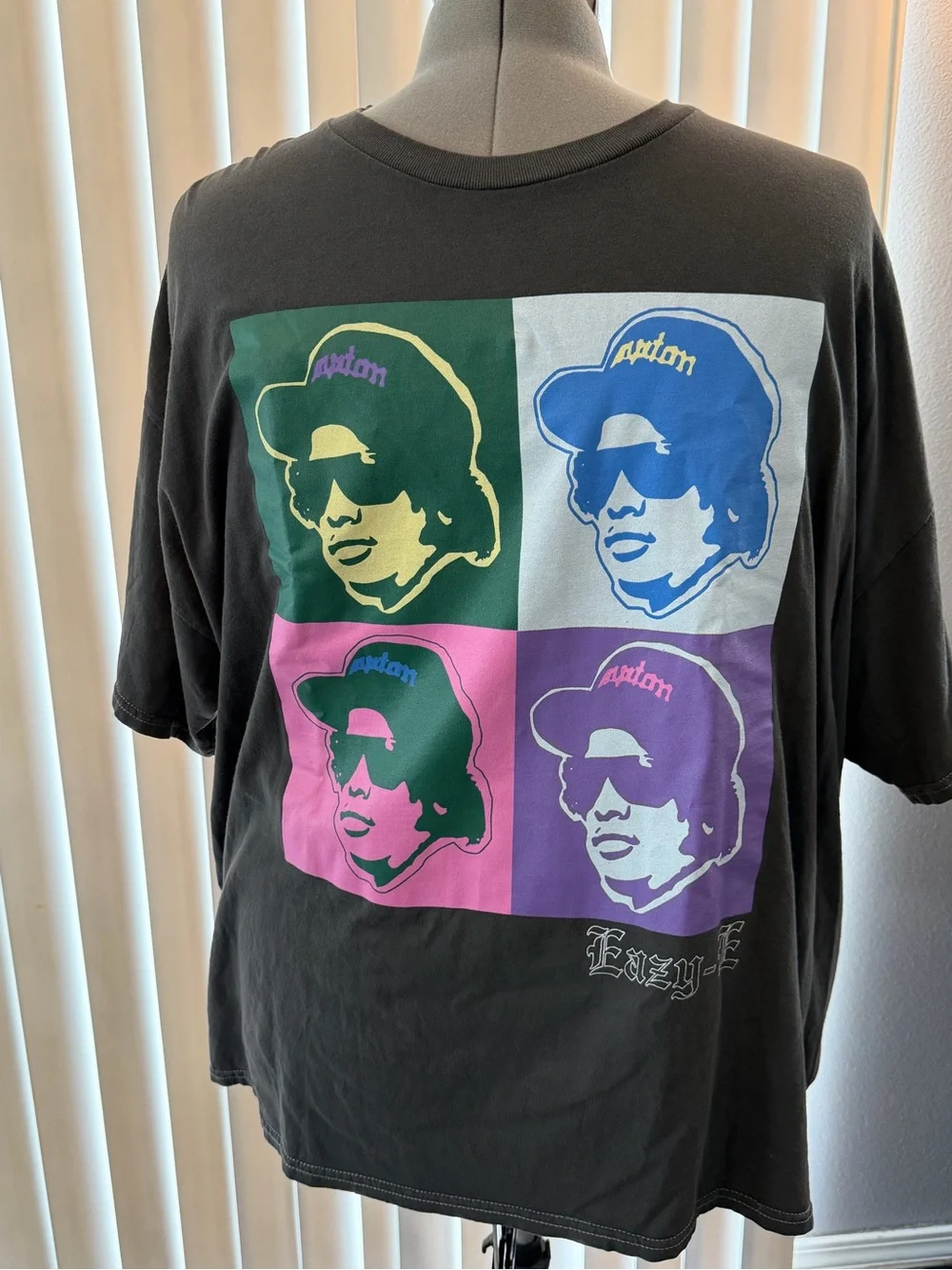 Eazy-E Graphic Black Short-Sleeve Men’s Shirt